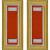 U.S. Army Signal First Lieutenant Shoulder Boards - For Male Uniforms U.S. Army Signal First Lieutenant Shoulder Boards - For Male Uniforms