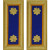 U.S. Army Aviation Major Shoulder Boards - For Male Uniforms