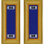 Army Aviation Warrant Officer 2 Shoulder Boards for Male Uniforms