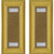 U.S. Army Quartermaster First Lieutenant Shoulder Boards - For Male Uniforms