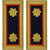 U.S. Army Adjutant General Major Shoulder Boards - For Male Uniforms U.S. Army Adjutant General Major Shoulder Boards - For Male Uniforms