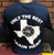 ONLY THE BEST TRAIN HERE (TEXAS) FIREFIGHTER TRAINING T-SHIRT - NAVY