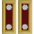 U.S. Army Transportation Lieutenant Colonel Shoulder Boards - For Male Uniforms