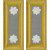 U.S. Army Finance Lieutenant Colonel Shoulder Boards - For Male Uniforms