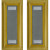 U.S. Army Finance First Lieutenant Shoulder Boards - For Male Uniforms