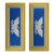 U.S. Army Military Intelligence Colonel Shoulder Boards - For Female Uniforms