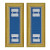U.S. Army Military Intelligence Captain Shoulder Boards - For Female Uniforms U.S. Army Military Intelligence Captain Shoulder Boards - For Female Uniforms