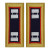 U.S. Army Adjutant General Captain Shoulder Boards - For Female Uniforms U.S. Army Adjutant General Captain Shoulder Boards - For Female Uniforms