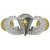 Mirror Finish: A high-gloss, reflective surface that gives the badge a premium, shiny look, enhancing its visibility and prestige.
The United States Army Combat Basic Parachutist Fifth Award Badge features a distinctive and meaningful design symbolizing a soldier’s remarkable achievement in airborne combat. The badge consists of the following elements:
Wings: The badge prominently features stylized parachutist wings, which stretch outward, symbolizing the soldier's skill in airborne operations. The wings are detailed with sharp lines and a sense of motion, representing the airborne nature of the badge.
Parachute Canopy: Above the wings, a parachute canopy is depicted, further emphasizing the airborne theme and the soldier’s expertise in parachuting.
Five Jumps: A single gold star centered below the canopy. Mirror Finish: A high-gloss, reflective surface that gives the badge a premium, shiny look, enhancing its visibility and prestige.
The United States Army Combat Basic Parachutist Fifth Award Badge features a distinctive and meaningful design symbolizing a soldier’s remarkable achievement in airborne combat. The badge consists of the following elements:
Wings: The badge prominently features stylized parachutist wings, which stretch outward, symbolizing the soldier's skill in airborne operations. The wings are detailed with sharp lines and a sense of motion, representing the airborne nature of the badge.
Parachute Canopy: Above the wings, a parachute canopy is depicted, further emphasizing the airborne theme and the soldier’s expertise in parachuting.
Five Jumps: A single gold star centered below the canopy.