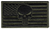 PUNISHER AMERICAN FLAG PATCH - HOOK & LOOP BACK - OD GREEN