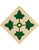 4th Infantry Division Combat Service Identification Badge