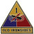 1st Armor Division Combat Service Identification Badge 1st Armor Division Combat Service Identification Badge