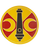210th Fires Brigade Combat Service Identification Badge 210th Fires Brigade Combat Service Identification Badge