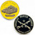 Bradley Master Gunner and Second to None Challenge Coin – Two-Sided U.S. Army Armor Collectible, Tank & Insignia Design

