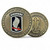 173rd Airborne Brigade Challenge Coin – Sky Soldiers Vietnam Tribute with Winged Sword Emblem and Airborne Insignia, Bronze Veteran Collectible

