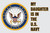 Daughter in the U.S. Navy Mylar Decal with Official Navy Crest – 4x4.25" – Made in USA