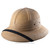 straw pith helmet safari style sun protection hat lightweight tropical headwear
