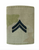 U.S. Army OCP Gore-Tex slide on rank insignia patch for OCP uniform jacket