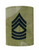 U.S. Army OCP Gore-Tex slide on rank insignia patch for OCP uniform jacket