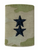 U.S. Army OCP Gore-Tex slide on rank insignia patch for OCP uniform jacket