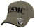 Vintage USMC embroidered low profile Marine Corps cap with military-style embroidery and adjustable fit