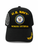Black U.S. Navy Woman Veteran cap with embroidered U.S. Navy seal, gold lettering, and side Woman Vet embroidery, displayed on a white background.