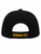 Back view of a black U.S. Army Woman Veteran cap with gold "WOMAN VET" embroidery on the adjustable strap.
