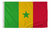 Senegal 3x5 polyester flag outdoor durable national flag green yellow red stripes green star metal grommets