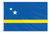 Curacao 3x5 polyester flag outdoor durable national flag blue field yellow stripe white stars metal grommets