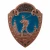 Large Norwegian Foot March Badge Bronze 1.5 Inch