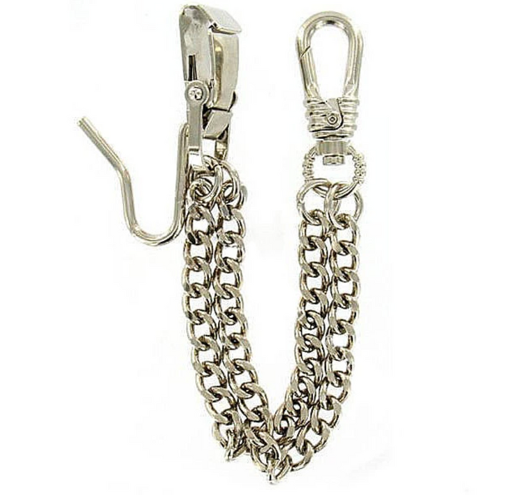 Military Sabre Chain - Metal Sword Chain - Silver