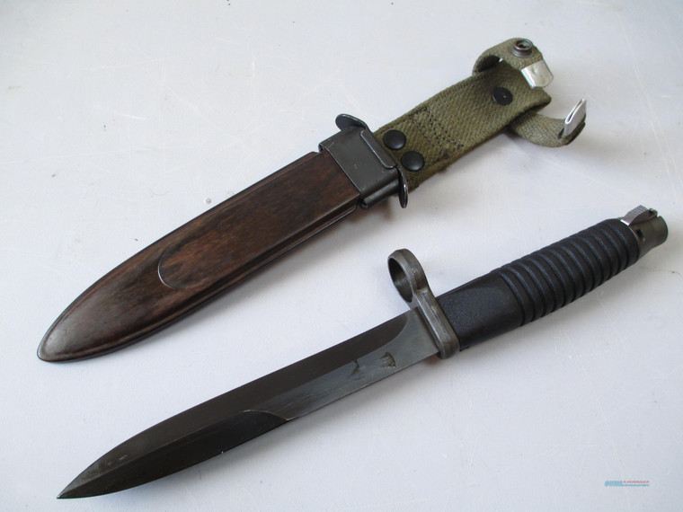 German H&K G3 Bayonet with Original Sheath - New (RARE)