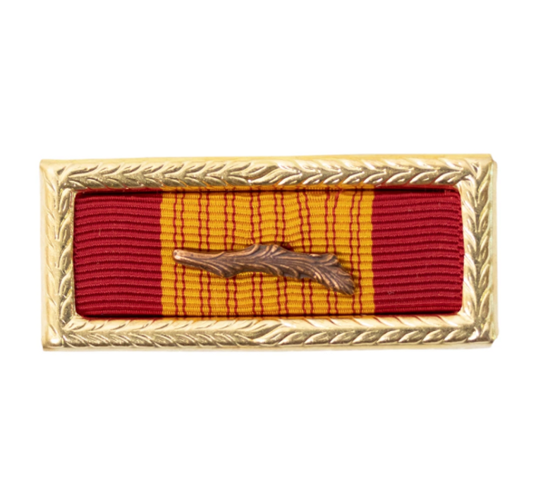 Ribbon Unit Citation: Army Vietnam Gallantry Cross Unit Citation & Palm Attachment