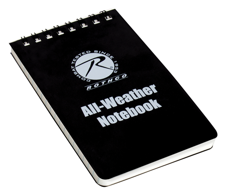 All-Weather Waterproof Notebook 3"x5"