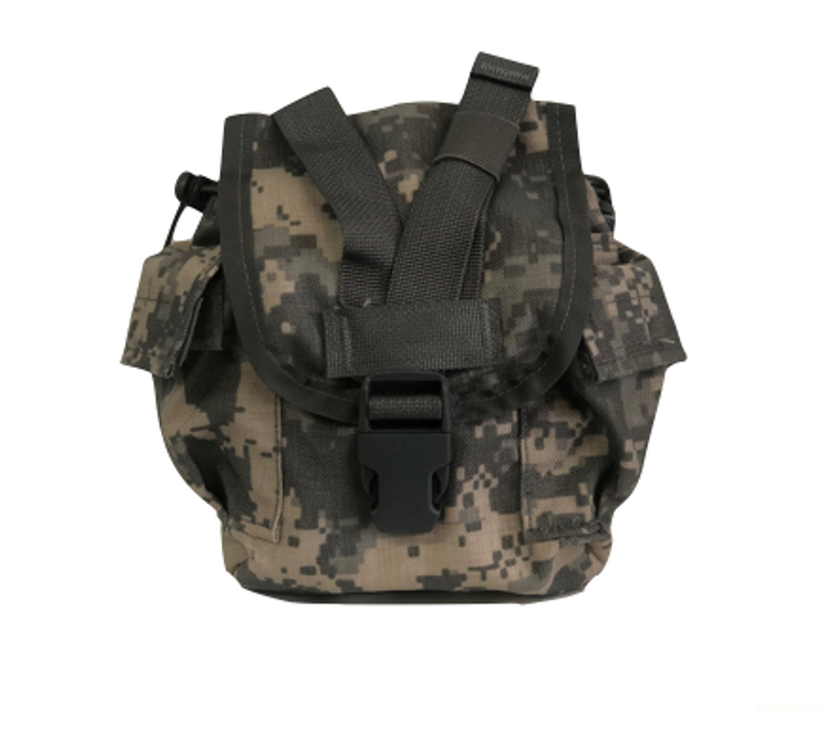 1 Qt Canteen Pouch - ACU (used)