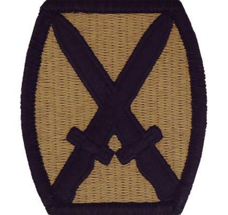 10th Mountain Division MultiCam (OCP) Patch