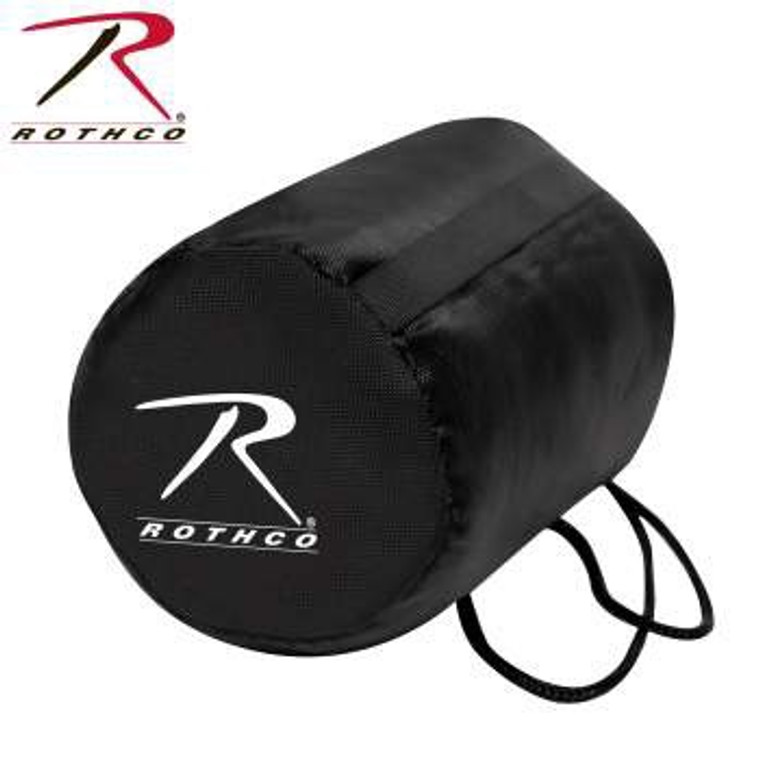 ROTHCO INFLATABLE CAMPING PILLOW - BLACK