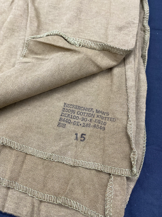 US Issue Brown Neckerchief 100% Cotton - Military Depot