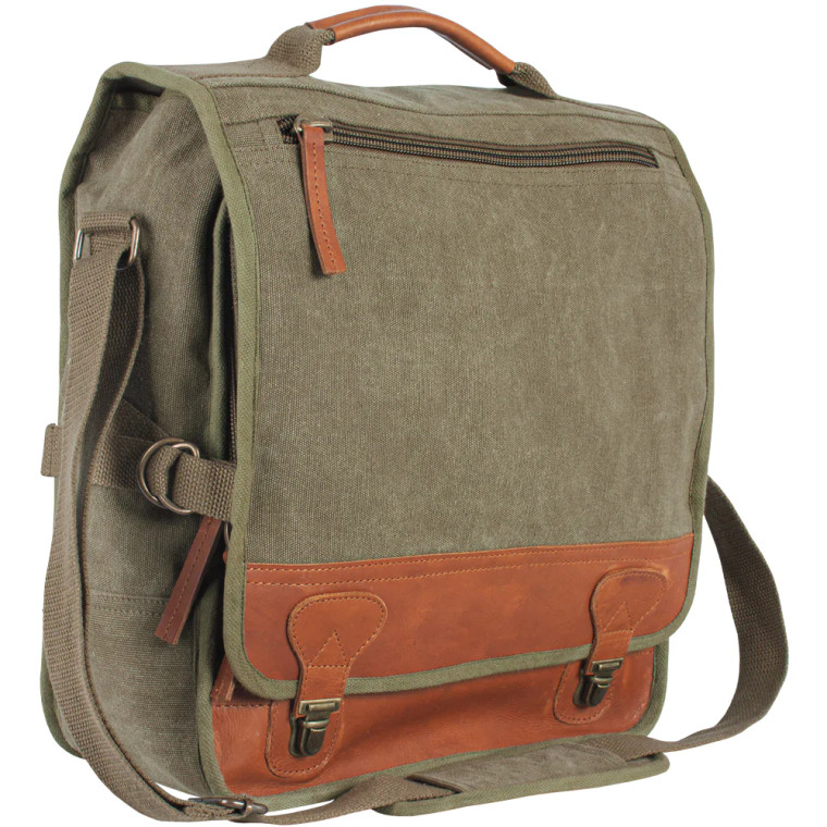 Classic Euro-Style Messenger Bag