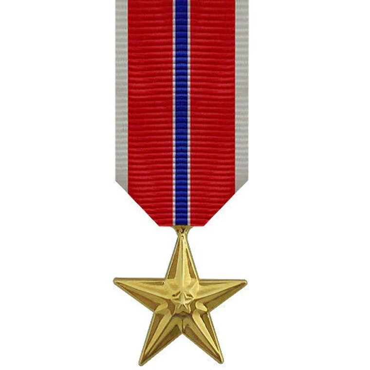 Bronze Star Anodized Miniature Medal