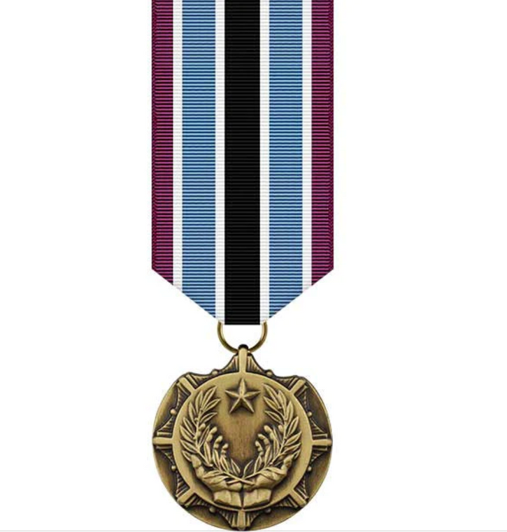 Civilian Award for Humanitarian Service Miniature Medal