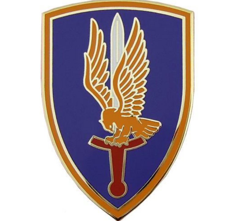  1ST AVIATION BRIGADE - ARMY COMBAT SERVICE IDENTIFICATION BADGE (CSIB)