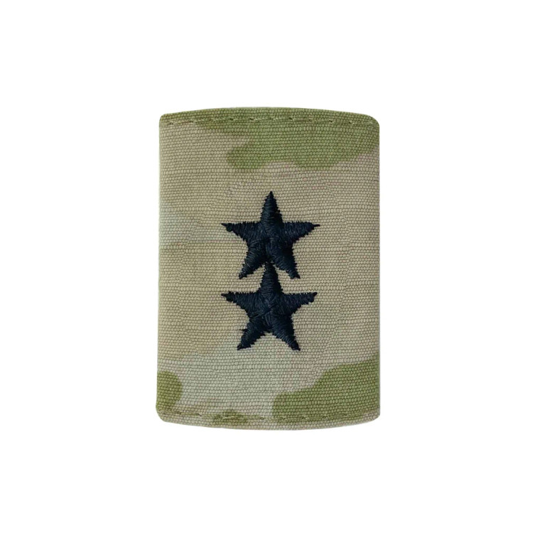 Army GORE-TEX Slide On Rank: Major General 2 Star (O8) - OCP/Multicam