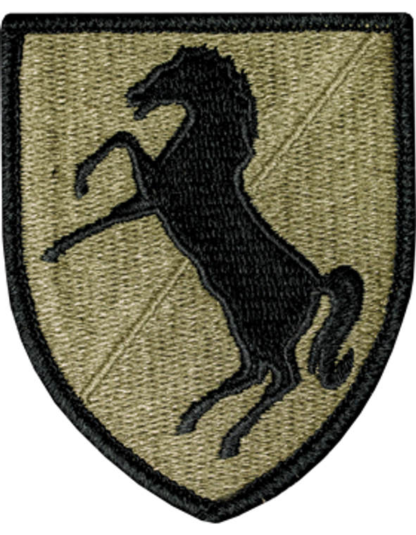 11th ACR (Armored Cavalry Regiment) MultiCam (OCP) Velcro Patch