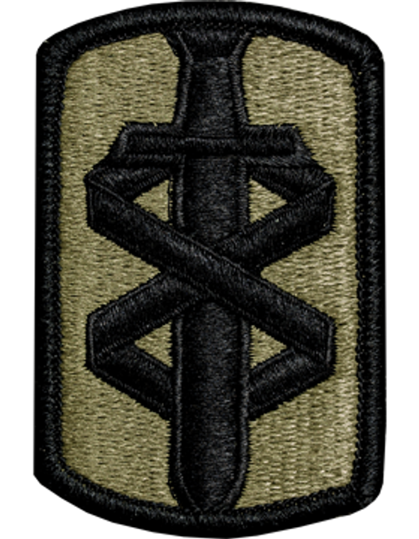 18th Medical Brigade MultiCam (OCP) Velcro Patch