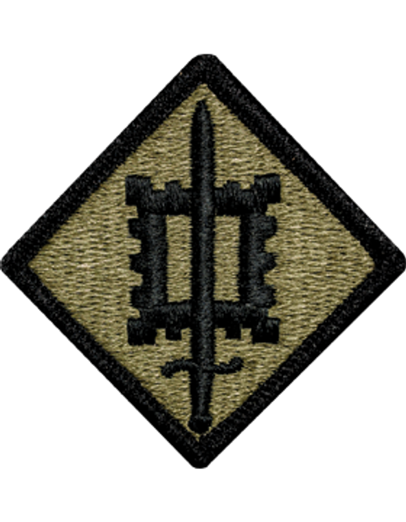 18th Engineering Brigade MultiCam (OCP) Velcro Patch