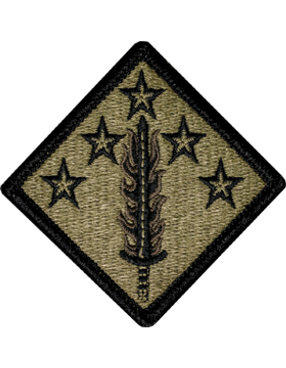 20th Support Command MultiCam (OCP) Velcro Patch