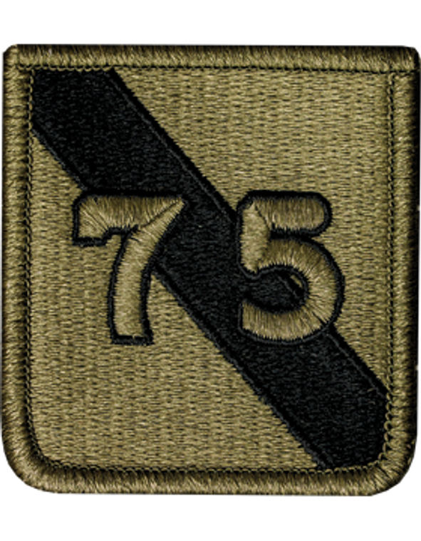 75th Infantry Division Multicam (OCP) Velcro Patch