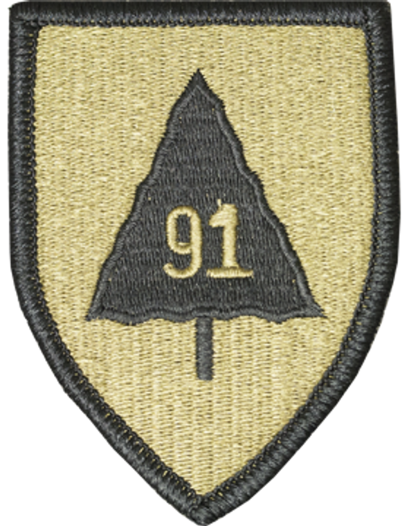 91st Infantry Division MultiCam (OCP) Velcro Patch