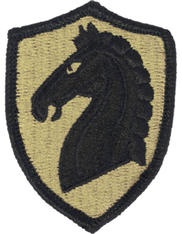 107th Armored Cavalry MultiCam (OCP) Velcro Patch